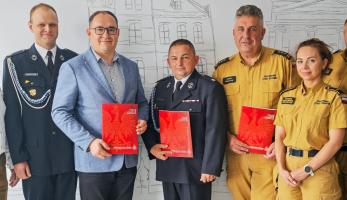 Porozumienia w sprawie KSRG dla OSP Szewce i OSP Promnice. Poznańska komenda PSP potwierdza kolejny krok - Poznań