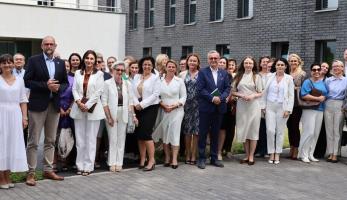Ministra Agnieszka Dziemianowicz-Bąk w powiecie gnieźnieńskim