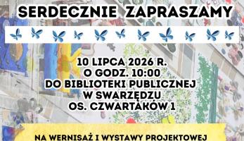 wiadomosci CentralaPoznan i region - Wystawa „Skrzydła Radości” w Swarzędzu. Otwarcie 10 lipca w bibliotece