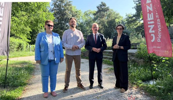 Rewitalizacja Parku Miejskiego przy ul. Sobieskiego w Gnieźnie: harmonogram i zakres prac - Gniezno