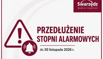 wiadomosci CentralaPoznan i region - Stopnie BRAVO, BRAVO-CRP i CHARLIE przedłużone w Swarzędzu i Polsce do 30 listopada 2026 roku