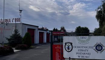 Poczta w Buku przeniesiona tymczasowo do strażnicy OSP przy ul. Grodziskiej 13; godziny i zasady parkowania dla klientów - Buk