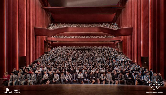Budowa nowej siedziby Teatru Muzycznego w Poznaniu: konstrukcja rośnie nad Świętym Marcinem - Poznań