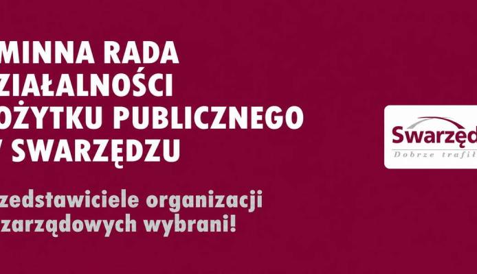 Wybory przedstawicieli organizacji pozarządowych do Rady Pożytku Publicznego w Swarzędzu - Swarzędz