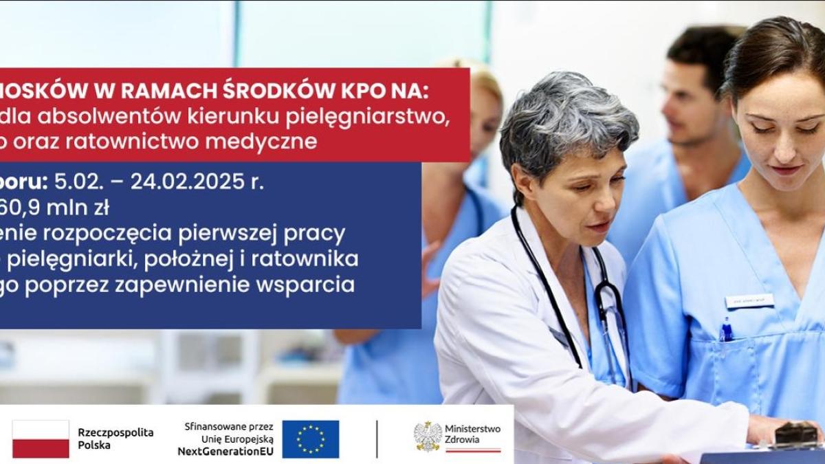Mentoring dla absolwentów pielęgniarstwa, położnictwa i ratownictwa 