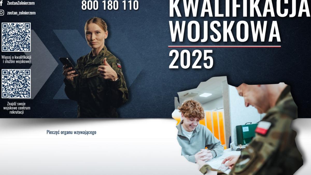 Kwalifikacja wojskowa 2025 w województwie wielkopolskim