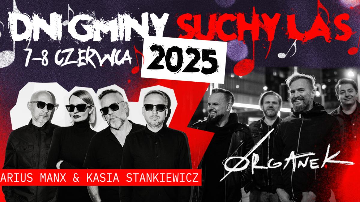 Festiwal Muzyki i Smaków – Wielkie Koncerty i Atrakcje na Dniach Gminy Suchy Las 2025