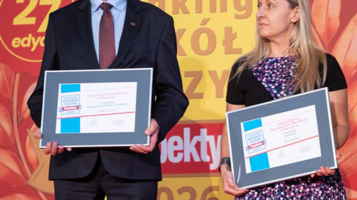 Kierunki o żywieniu i żywności po raz kolejny najlepsze w Polsce według Rankingu Perspektywy 2026