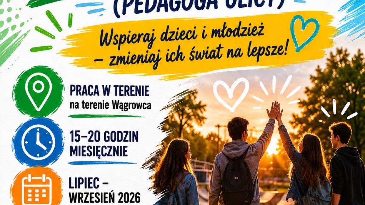 Miejski Ośrodek Profilaktyki Uzależnień poszukuje streetworkera. Ruszył nabór
