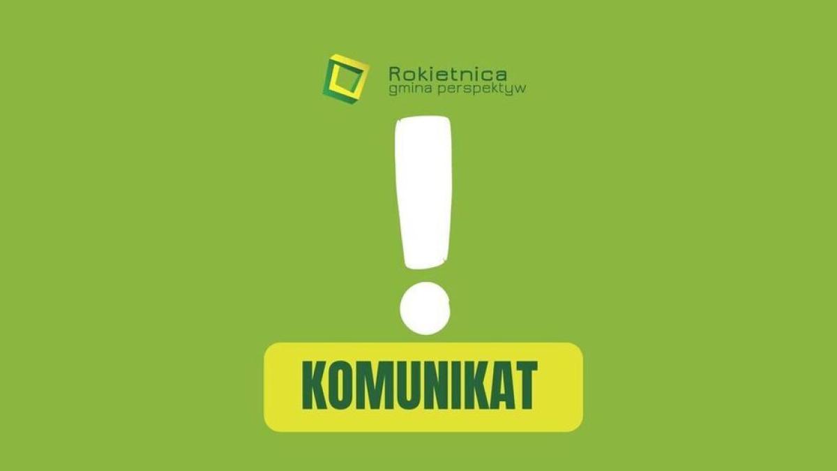 Komunikat o utrudnieniach drogowych