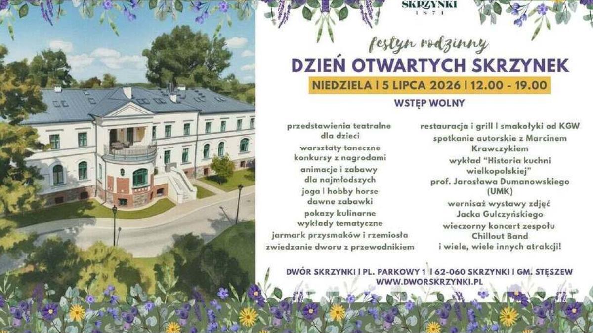 5 lipca festyn rodzinny „Dzień Otwartych Skrzynek” – moc atrakcji dla całej rodziny