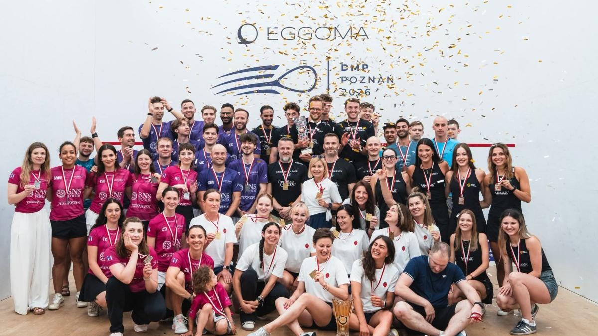 W Poznaniu zakończyły się EGGOMA Drużynowe Mistrzostwa Polski w squashu