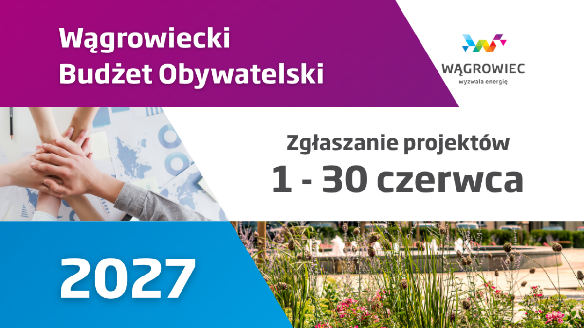 Trwają zgłoszenia projektów do Wągrowieckiego Budżetu Obywatelskiego 2027