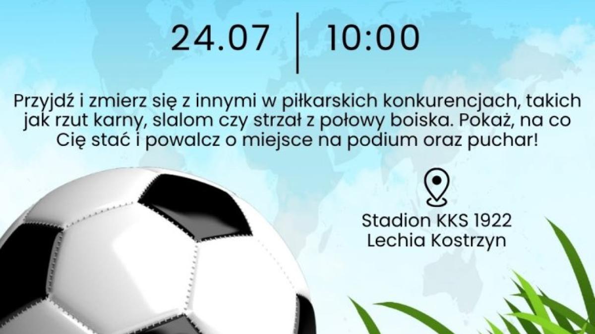 Sprawdź swoje piłkarskie umiejętności i zawalcz o puchar! - Dla mieszkańca - Urząd Miejski w Kostrzynie