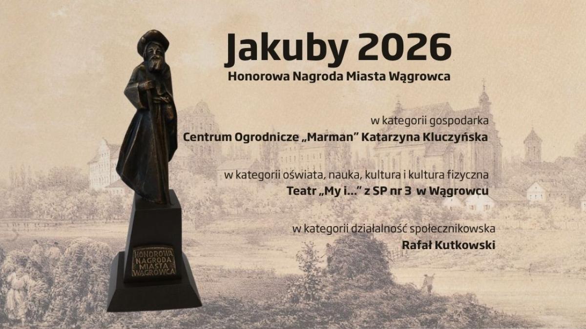 Jakuby 2026 przyznane