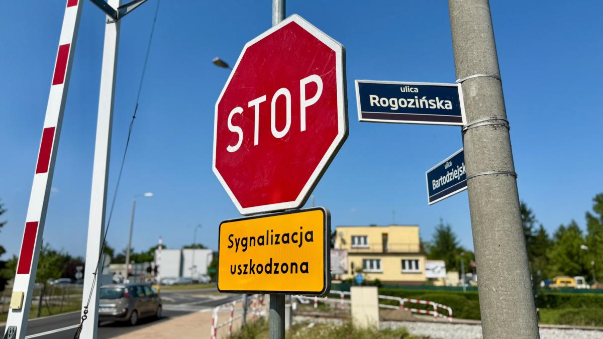 Uwaga kierowcy! Wyłączone rogatki na przejeździe przy ulicy Bartodziejskiej