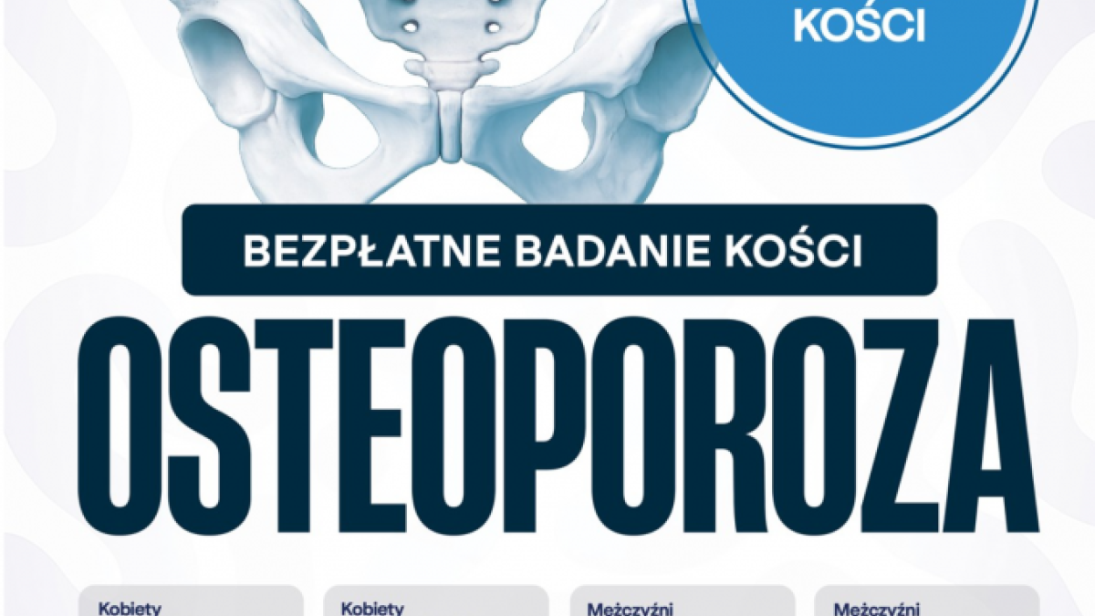 Zadbaj o swoje kości – skorzystaj z bezpłatnego badania w kierunku osteoporozy! - Aktualności - Serwis Informacyjny Urzędu Miasta w Stęszewie