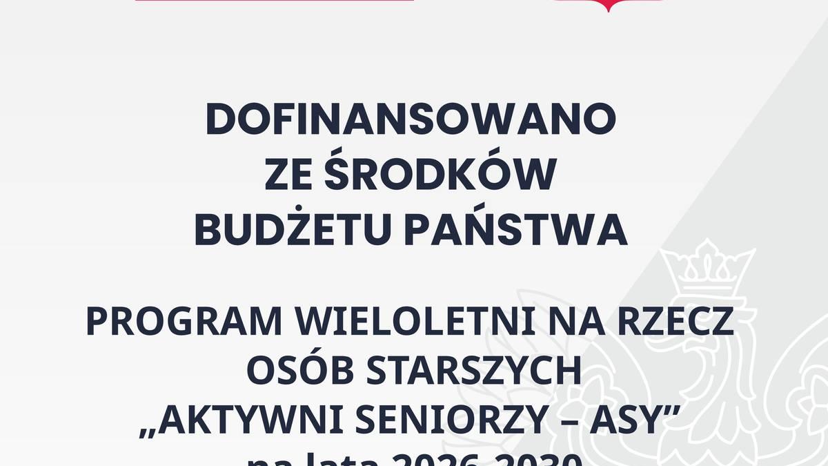 Dofinansowanie dla swarzędzkiej placówki w programie „Aktywni Seniorzy – ASY”