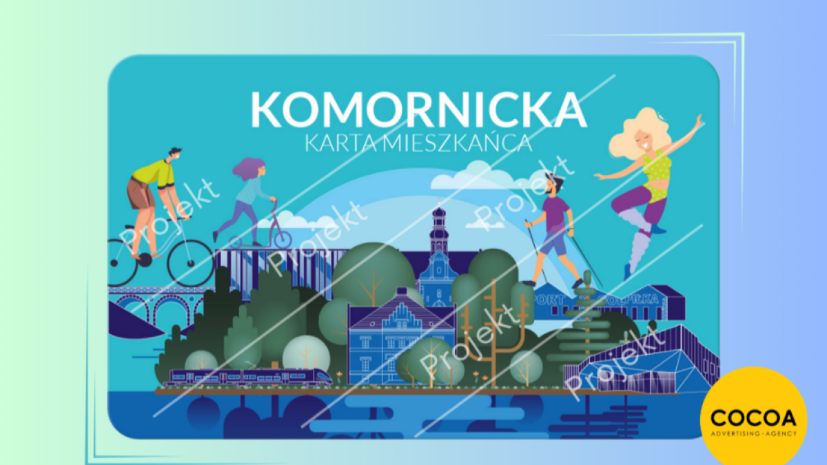 Wspólnie wybraliśmy wygląd Komornickiej Karty Mieszkańca