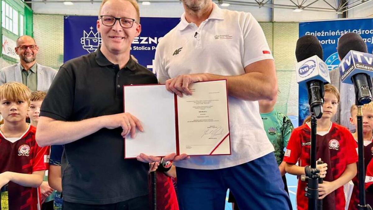 Pół miliona złotych na nowe szatnie od Ministerstwa Sportu i Turystyki