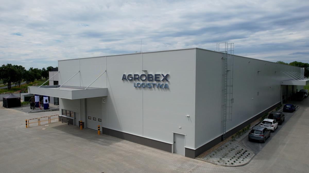 Nowy magazyn Agrobex Logistyka w Nagradowicach pod Poznaniem