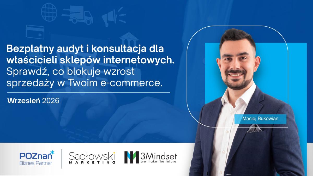Bezpłatny audyt i konsultacja dla właścicieli sklepów internetowych.