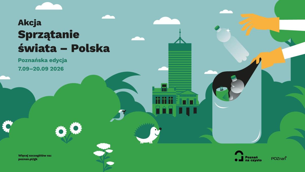 Ruszyły zapisy do poznańskiej odsłony akcji Sprzątanie świata - Polska 2026