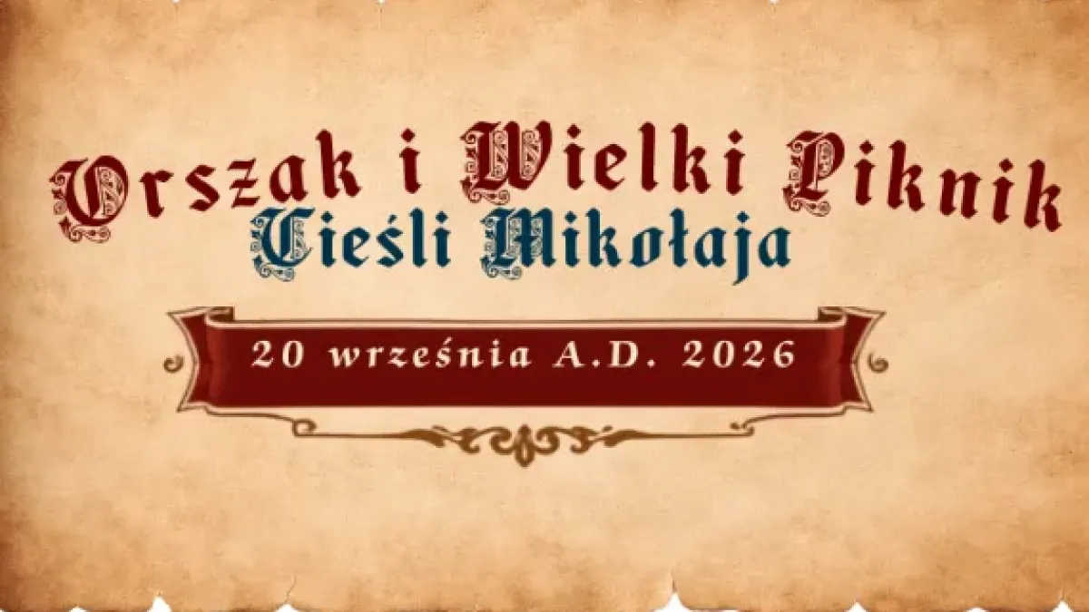 Już w tę niedzielę, 20 września, uroczysty Orszak i Wielki Piknik Cieśli Mikołaja!
