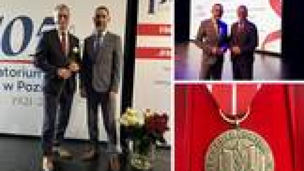 Medal Komisji Edukacji Narodowej dla burmistrza Mariana Szkudlarka
