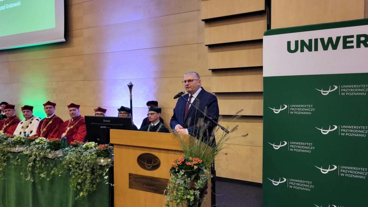 Inauguracja roku akademickiego Uniwersytetu Przyrodniczego w Poznaniu