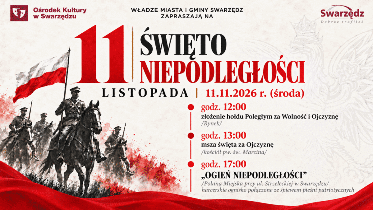 Obchody Narodowego Święta Niepodległości w Swarzędzu