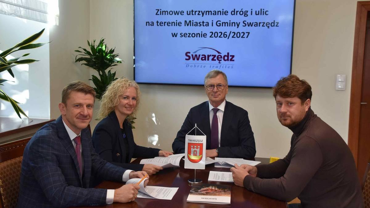 Umowa podpisana – zimowe utrzymanie dróg w sezonie 2026/2027