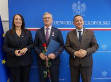 Swarzędz z ważnym wyróżnieniem samorządowym. Marian Szkudlarek odebrał odznakę w Poznaniu