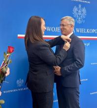 Swarzędz z ważnym wyróżnieniem samorządowym. Marian Szkudlarek odebrał odznakę w Poznaniu